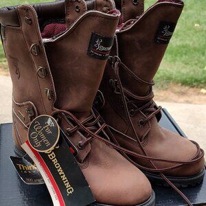 Browning Women's Boots Sz 7.5 Lady Mountain 800 NIB Brown Gore-Tex w/Box Hiking